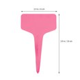 thumbnail image 4 of MasteelfCA 100pcs Plastic Waterproof T Labels Nursery Garden Labels Markers Plant Tags (Red), 4 of 8