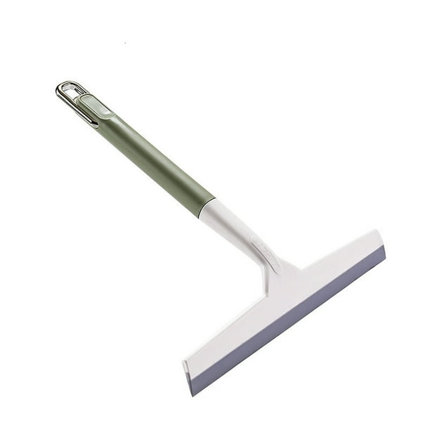 Limpiacristales, Raspador de Espejo de Baño Ensanchado, Mango Ergonómico, Cuchilla Antirayas, Herramienta para Limpiar Cristales En Casa, Diseño No Dañino, Uso Multiusos, Fácil Agarre, Una Sola Pieza