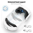 thumbnail image 2 of Correa cómoda para la cabeza para Quest 3S: correa Elite ajustable y ligera de repuesto con almohadilla de espuma de PU para un mayor soporte. Accesorios de realidad virtual, 2 of 10
