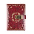 thumbnail image 1 of Lockable Secret Diary, hot gold embossed design diary, thick refillable diary, lock for adults and children, 1 of 5