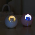 thumbnail image 4 of Humidificador de aire de escritorio con pulverizador de aromaterapia para el Ehuebsd hogar difusor de aceites esenciales ultrasónico con luz LED nocturna bonito Planeta y gato, 4 of 8