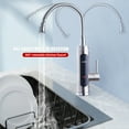 thumbnail image 3 of Instant Water Heater Tankless Heaters Kitchen Electric Hot Water Tap Bathroom Heating Stainless Steel Faucet ,Faster Heat, 3 of 5