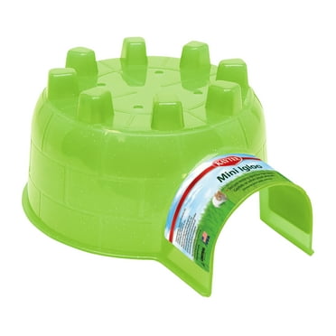 Kaytee Igloo Habitat Hideout For Pet Hamsters, Gerbils, Rats, and Other Small Animals, Mini