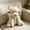 White-Free Size/WH, variant on Realistic Scottish Highland Cow Figure Articulated Long Hair Plush Toy Animal Decor Home Shelf
