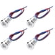 thumbnail image 4 of Mini LED redondos Bling Bling 4 juegos de LED LE precableados color rojo, 4 of 12