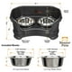 thumbnail image 4 of Cuencos Elevados Neater Feeder Negro medianoche Antideslizante para Perro Pequeño, 4 of 8