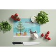 thumbnail image 3 of Caroline's Treasures CK3566LCB Swedish Vallhund Christmas Tree Glass Cutting Board Large, 12H x 16W, multicolor, 3 of 4