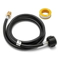 thumbnail image 6 of Anxingo 6 Feet Propane Hose Adapter 1lb to 20lb，Propane Adapter 20lb to 1lb Converter, Propane Tank Adapter Hose for RVs, Campers, Griddle，Grills, BBQs, and Buddy Heaters, 6 of 7