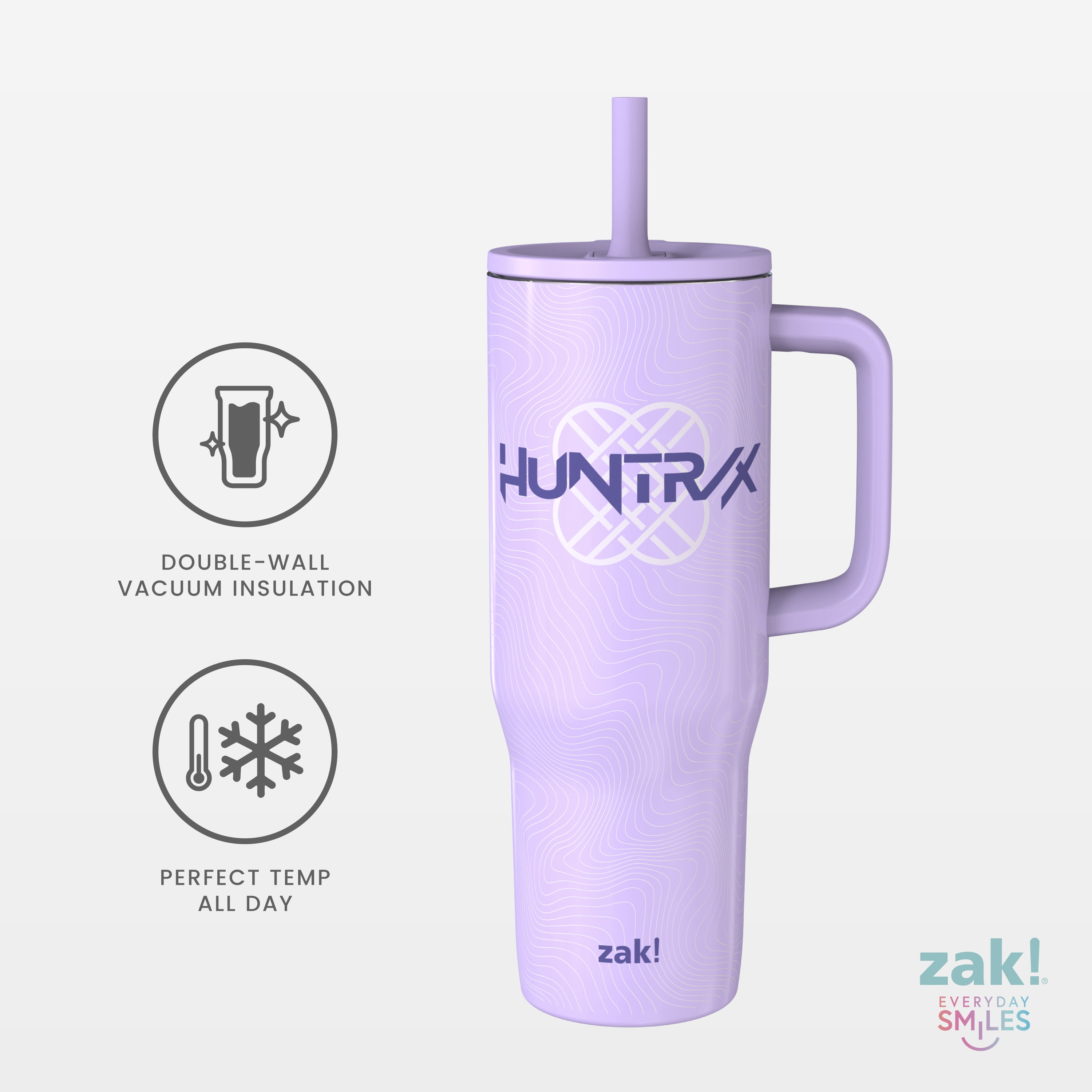 Zak Designs 30oz Kpop Demon Hunters Double Wall Stainless Steel