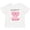 AA-White, variant on Inktastic Aditi My Gigi Loves Me Pink Elephant Beautiful Girls Toddler T-Shirt