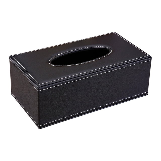 Leather Hotel Tissue Box Leather Restaurant Hotel Drawer Box European Originality Advertising Tissue Box