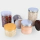 thumbnail image 3 of 10pcs 500ml Plastic Transparent Food Jar Kitchen Sealed Can Snacks Containers for Cookies Scented Tea, 3 of 6