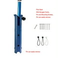 thumbnail image 2 of Graflsoa Upgraded Blue Plastic Fishing Rod Holder for Boats, Kayaks, and Walls - Compact & Lightweight Design, 2 of 6