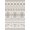 Beige, Pattern 12, variant on ODIKA 4'x6' Black White Geometric Cross Medallion Washable Area Rug Traditional Ornamental Motifs with Diamond Border Non-Slip, Chair-Friendly, Flatwoven for Home Office, Under Desk