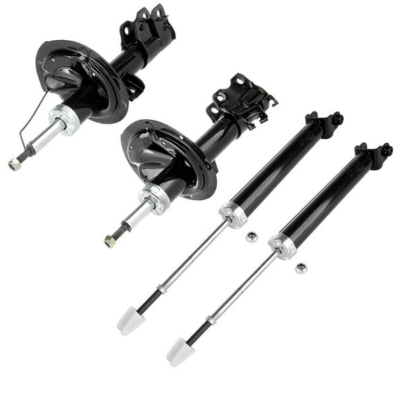 SCITOO Shocks Absorbers, Front Rear Gas Struts Shock Absorber Fit for 2002 2003 2004 2005 2006 for Nissan Altima 334337 334336 344395 71427 71426 5990 Set of 4