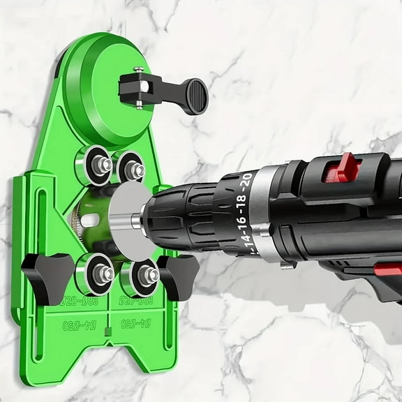 DEXIMRO Diamond Hole Saw Kit Tile Drill Bits Sets Hole Saw Guide Jig Fixture from 4 mm-83 mm Hollow Drill Hole Saw Set for Ceramic, Glass, Tile, Porcelain, Marble, Granite