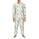 thumbnail image 3 of Balery Dandelion Pijama para Hombre de Dos Piezas con Manga Larga, Conjunto de Dormir y Descanso Suave con Bolsillos-Medium, 3 of 7