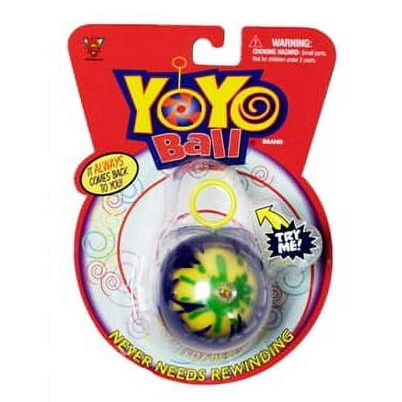 Big Time Toys YoYo Ball (Styles Will Vary) Handheld Returnable Yo-Yo