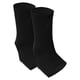thumbnail image 3 of KAKOWELY par de tobilleras deportivas para adultos, tobilleras de compresión para baloncesto, fútbol, correr y más, color negro, talla para adultos, protección para esguinces de tobillo., 3 of 4