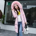 thumbnail image 4 of 2024 Women‘s Down Parkas Winter Jacket Big  Collar Thick Slim Coat Fashion Hooded Cotton Outerwear Long Winter Woman Coat, 4 of 7