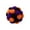 Orange, variant on Cat Toy Balls, 2 Inch Soft Pom Pom Ball Plush Interactive Balls for Cat Fuzzy Kitten Interactive Playing Quiet Toy for Cats Pet,Blue