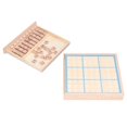 thumbnail image 4 of Juego de Mesa de Rompecabezas Matemático ANGGREK de Madera Azul Para Aliviar El Estrés, 4 of 7