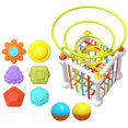 thumbnail image 2 of Bloques Clasificador de formas sensoriales CUTICAT Montessori 10 piezas, 2 of 8