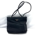 thumbnail image 1 of Pre-Owned PRADA CITY TESSUTO NERO nylon tote bag B7352 Black Prada, 1 of 10
