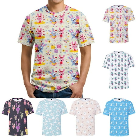 

Easter Women s Graphic Short Sleeve Tee Shirts Workout Tshirts For Women Men
