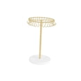 thumbnail image 2 of Organizador de soporte para diademas, soporte de exhibición para diademas, práctico y conveniente soporte de diadema de metal para pinzas para el cabe, 2 of 9