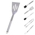 thumbnail image 1 of Dossier de Cuisson BBQ Poignée Ergonomique Acier Inoxydable Résistant à la Chaleur Spatule de Cuisine Outils Fourniture Extérieure, 1 of 7