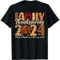 thumbnail image 1 of T-Shirt Assorti de Groupe Famille Action de Grâce 2024 Col Rond Dinde - comme sur l'Image - 2TG, 1 of 2