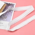 thumbnail image 2 of Shiyou-ruban de Tête de Rideau, Ruban de Tête de Rideau Plissé 1 Pouce de Large, 30 Mètres Accessoires de Rideau Ruban de Tête pour Fenêtre Rideau, Rideau de Porte et Rideau de Douche, Blanc, 2 of 4