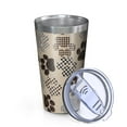 thumbnail image 2 of 16oz Tumblers Paw Print Stainless Steel Vacuum Insulated Double Wall Travel Tumbler Cups Mug with Lid and Straw,Cleaning Brush for Coffee,Tea, 2 of 4