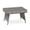 Gray, variant on Zaverox Folding PE Rattan Side Coffee Table for Patio, Outdoor Garden Furniture with Rustproof Frame, Space-Saving Design