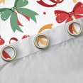 thumbnail image 4 of Feelyou Vintage Princess Bow-tie Blackout Curtains Set of 2 (52x84 Each) for Kids, Colorful Polkadots Window Curtains, Cartoon Butterfly Knot Curtains and Drapes, Blackout Curtains Bedroom Decor, 4 of 6