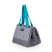 Igloo Leftover Tote Cooler Bag, 9 Can Capacity, Gray, Insulated Softside Cooler Bag Keeps Food and Drinks Cold