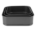 Springform Cake Pan Quadrate Prevents Stick Removable Bottom Leakproof