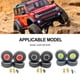thumbnail image 2 of Llantas de plástico Bewildely 1/24 para coche Axial SCX24 modelo Verde, 2 of 6