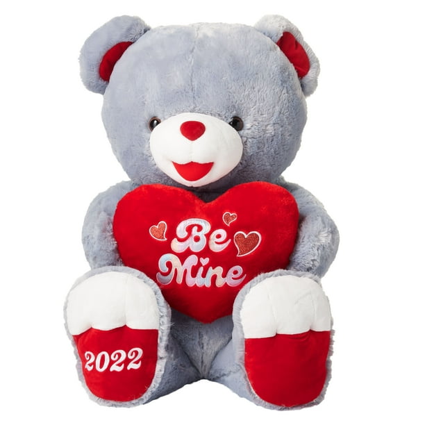 WAY TO CELEBRATE! Valentine's Day Gray Jumbo Sweetheart 32 WAY TO CELEBRATE! Valentine's Day Gray Jumbo Sweetheart 32