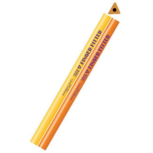 Musgrave Pencil Co Inc MUS5050 Finger Fitter No Eraser Pencils 1Dz