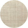 thumbnail image 1 of Ahgly Company Indoor Round Mid-Century Modern Wheat Beige Solid Area Rugs, 4' Round, 1 of 6