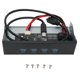 thumbnail image 2 of Hub de panel frontal USB 3.2 de 5,25 pulgadas, 4 puertos, 10 Gbps, estable, plug and play, unidad óptica, panel frontal para placa base de escritorio, unidad óptica 4USB TIPO E, 2 of 5