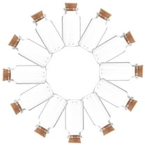 Raindrops 12pcs Mini Glass Vials with Cork Stopper Diy Crafts Making Empty Vials Diy Wishing Bottles