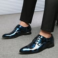thumbnail image 2 of Dakaela Pointed Toe Dress Oxfords Shoes for Men Monk Strap Work Fashion Casual Slip on Derby Shoe, 2 of 8