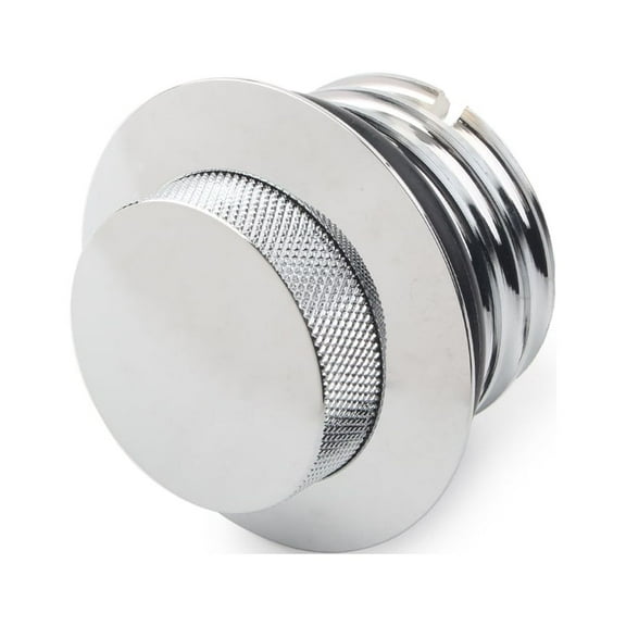 NS Motorbike Fuel Gas Tank Oil Cap Cover Protective for Harley Sportster XL883 1200, Softail, Dyna, Touring 1982-2010, Chrome