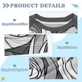 thumbnail image 2 of FORMRS Boys Rash Guard Short Sleeves Swim Shirt Quick Dry UPF 50+ Sun Protection, Sizes 3-12T, Black Roses, 2 of 6