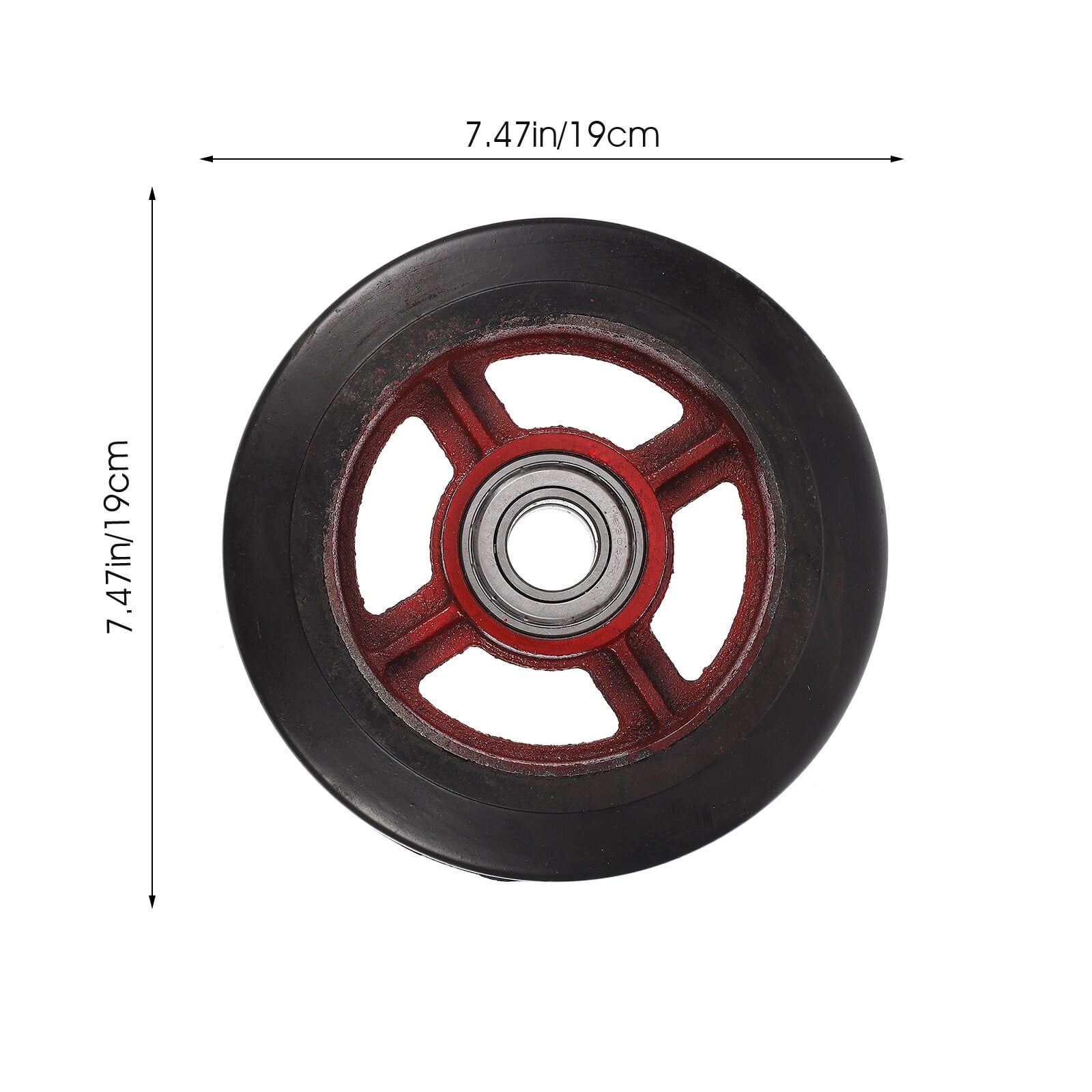 Garden cart wheel Household Garden Cart Wheel Replacement Rubber Wheel