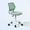 Green, variant on Homy Casa Adjustable Teen Desk Chair with Wheels, Swivel Task Chair with Mesh Back, Morandi Aqua