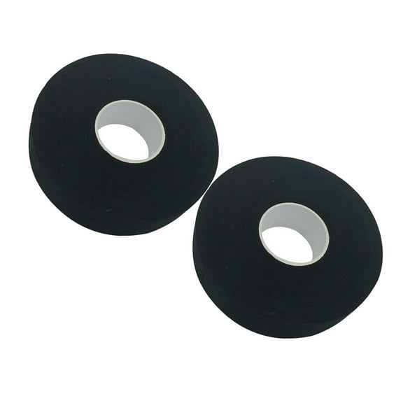 Black Cotton Hockey Stick Tape 25M Roll Waterproof Antislip for Sports Use